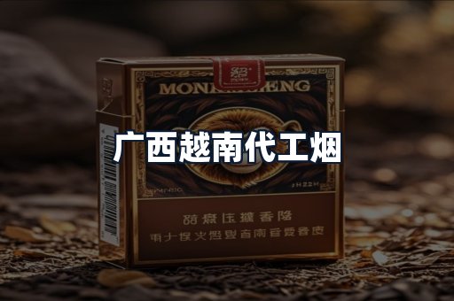 广西越南代工烟